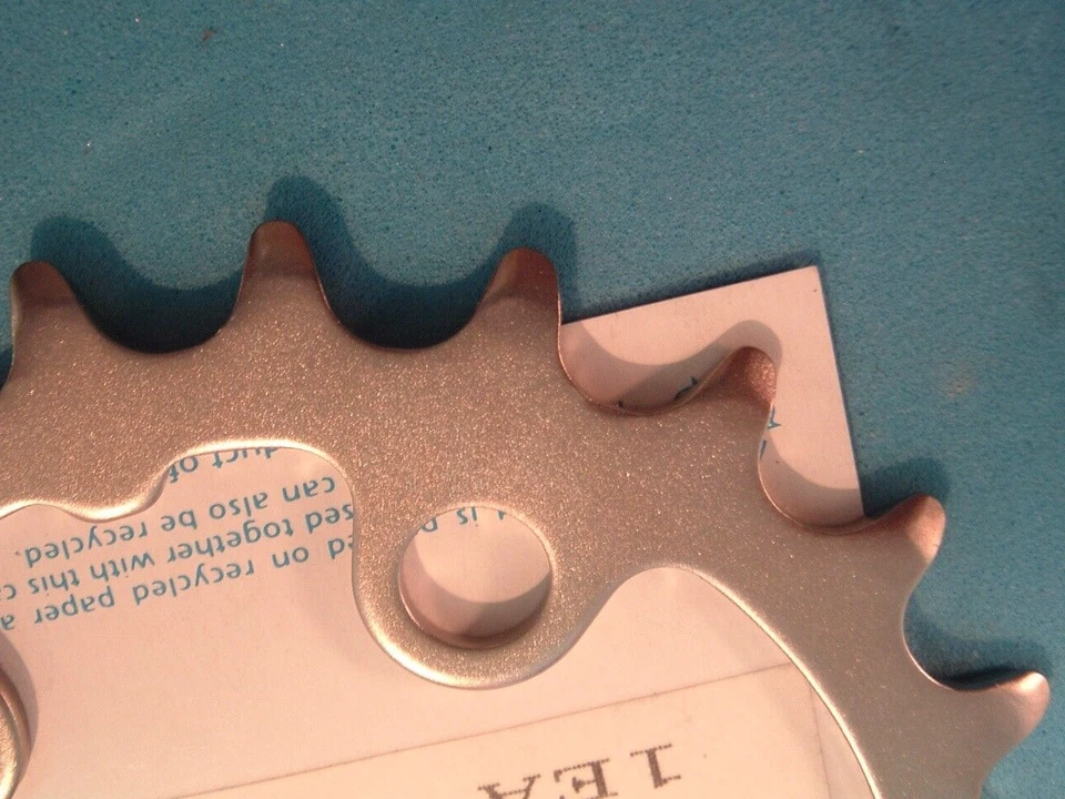 Передняя звездочка Shimano M737 Deore XT/LX K-22T x 58BCD MTB НОВАЯ/новая из старых запасов от 5 до 9 скоростей -'00 как новая - Изображение 4 из 4