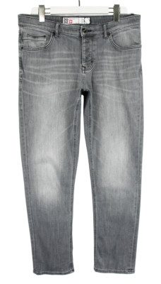 ENGELBERT STRAUSS Regular Slim Leg Jeans Men's W36/L32 Workwear Whiskers Faded
