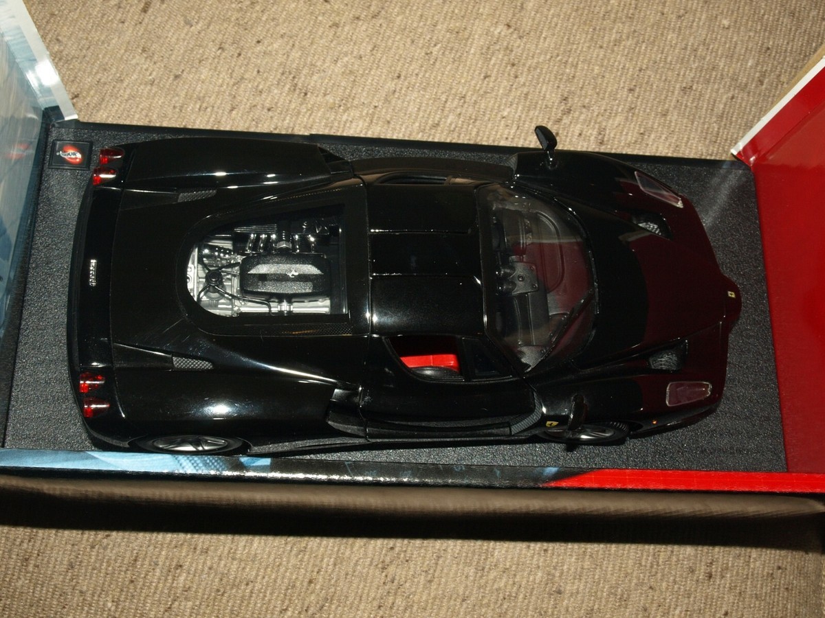 FERRARI ENZO 1/18 HOT WHEELS フェラーリ　ブラック 100% Hot Wheels Enzo Ferrari Diecast Car 1:18 Black | eBay
