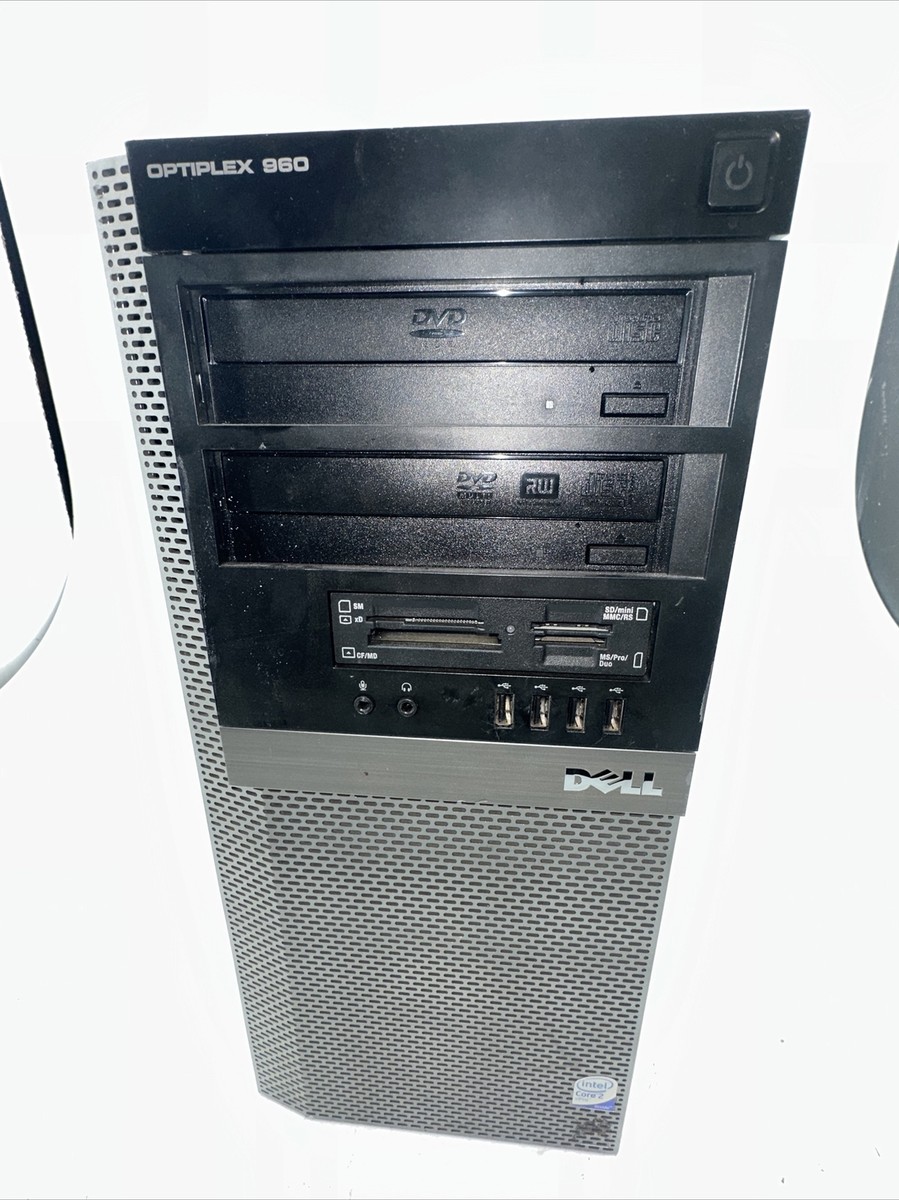 Dell Optiplex 960 Tower PC w/ Intel Core 2 Duo 3.00GHz 4GB RAM No