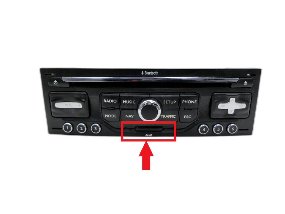 MyWay / Wip Nav (RNEG) SD Karte Europa 2016 +Software CD R50.03 Peugeot Citroën - Bild 3 von 3