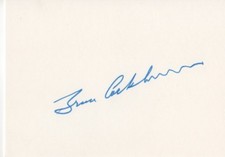 Bruce Cockburn Autogramm signed 10x15 cm Karteikarte 
