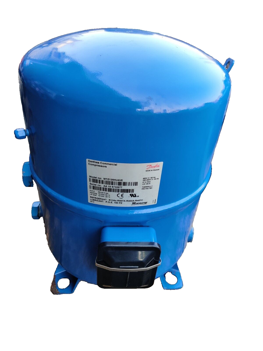 DANFOSS HERMETIC COMPRESSOR MTZ125HU4VE | eBay