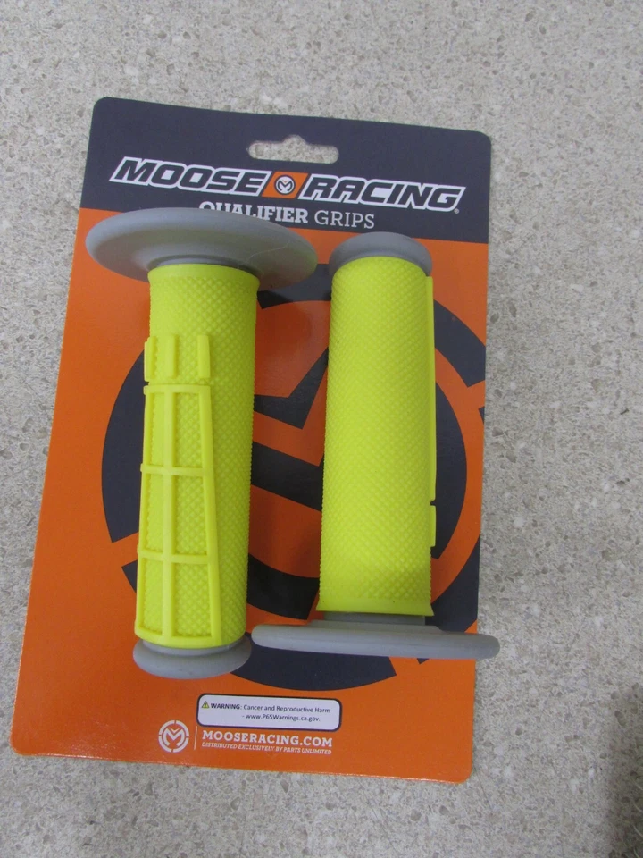 AGARRES MX AMARILLO/GRIS KX85 KX100 KX125 KX250 KX500 KX250F KX450F KAWASAKI Foto 2 de 4