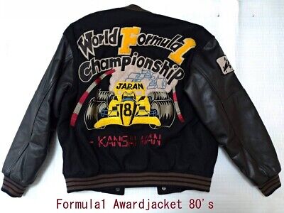 □フジテレビ F1スタジャン Formula1 awardjacket 80's