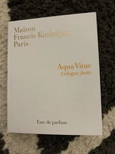 Maison Francis Kurkdjian Paris Aqua Vitae Cologne Forte Eau De Parfum EDP 2ml