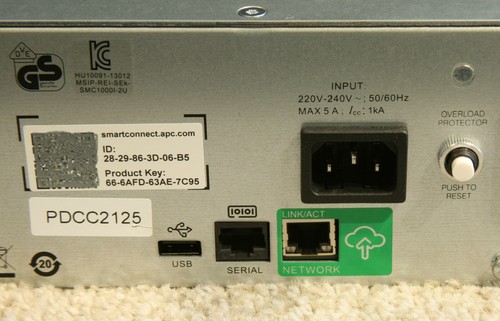 APC SMC1000I-2UC Smart Connect Rackmount UPS. New Cells Fitted. 12m RTB Warranty - Picture 5 of 5