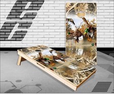 Duck Hunter Camo Cornhole Boards Bean Bag Toss Game
