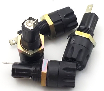 Lot of 4 Littelfuse H342038 Panel Mount 20 Amp 250 Volt Fuse Holders For 3AG