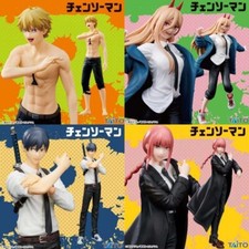 CHAINSAW MAN Figure Power Makima Denji Aki Hayakawa TAITO Prize set of 4