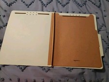 Box of 10 AMAZONBASICS Letter Size Pressboard...