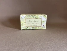 Oatmeal & Coconut Scented Bar Soap By Shugar Soapworks, Made In USA! New In Box!