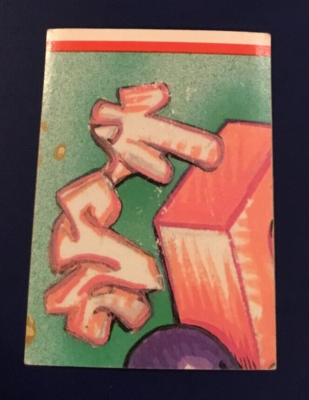 1985 Topps Garbage Pail Kids # 59a CLOGGED DUANE OS Series 2 GPK
