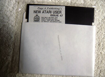 80590 Ausgabe 47 neue Atari User / Seite 6 Magazin Diskette - Atari XL/XE () 