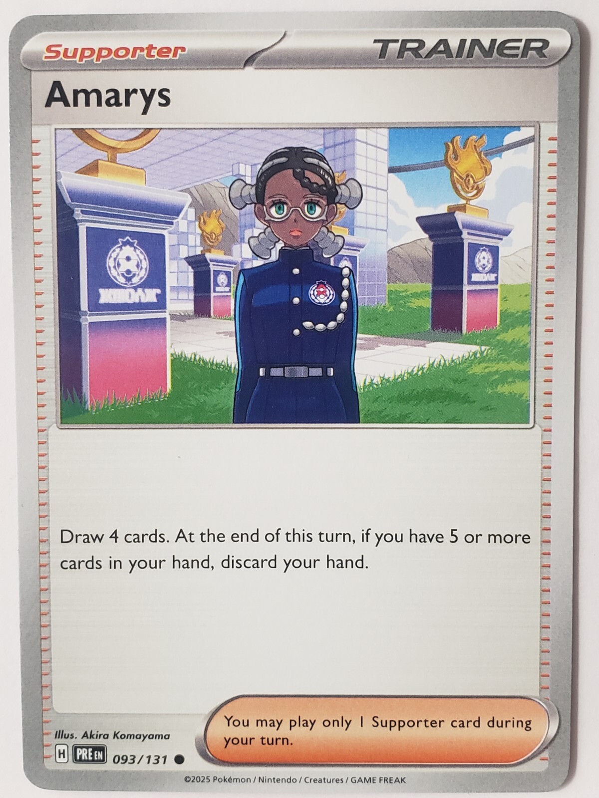 Amarys 093/131 NM / M - Prismatic Evolutions Pokemon Card $2 Combined Shipping