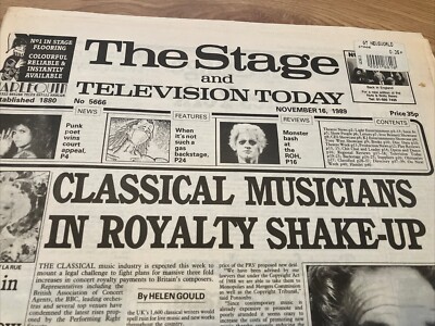 Punk Poet Joolz. Kenneth Branagh. Stephen Berkoff.Leonie Forbes. Michael Balfour