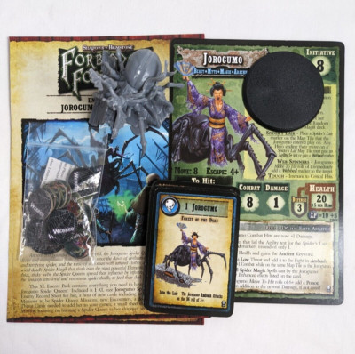 SHADOWS OF BRIMSTONE Board Game JOROGUMO ENEMY PACK Non-Retail FFP
