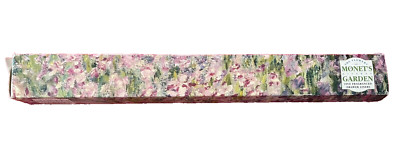 Monet's Flowers of Giverny 5 Fragranced Drawer Liners Box Open Made In England