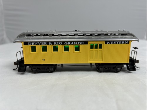 Mantua Nº Coches de pasajeros de madera 72008 D&RG 1890 Combine #18 | Zustand: Used