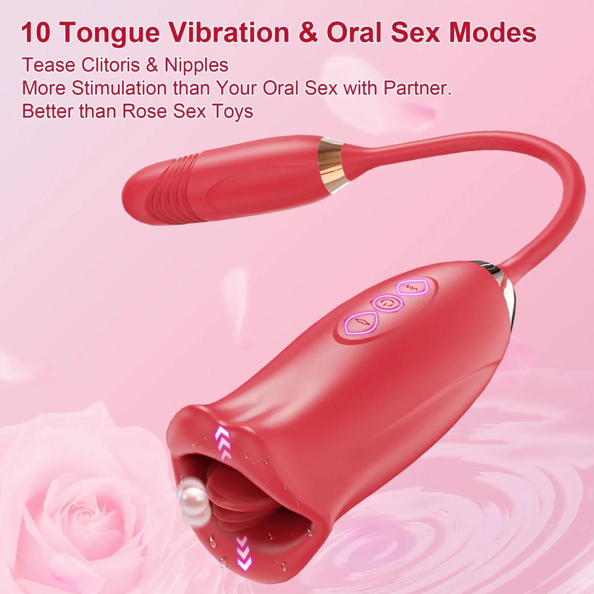 lovehoney rose glow 2-in-1 clitoral suction stimulator with egg vibrator Amazon.com: Lovehoney Rose Glow 2 in 1 Rose Clitoral Sucking Toy & Love Egg  Vibrator – Rose Sex Toy Clit Suction Stimulator with 6 Suction Speeds –  Vibrating Adult Sex Toys for main image 0