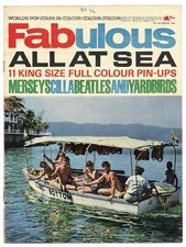 Fabulous Magazine 5 September 1964 Johnny Kidd Yardbirds Dave Clark The Beatles