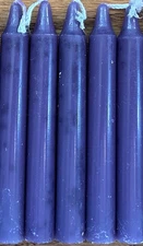5 Purple Chime (Mini) Ritual Spell Candles!