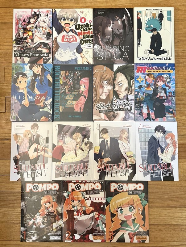 Manga Lot (15 Books) - Excellent Condition