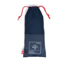Herschel Supply Co. Amenity Kit Unisex Sz L/ XL  NIP Navy Blue