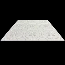 Easy DIY installation Glue Up Over Popcorn Ceilings Lightweight Tile R36W Lot/40