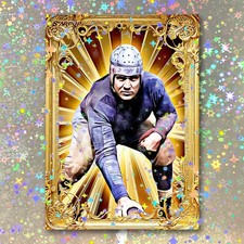 George Trafton Holographic Golden Icon Art Card 01/10 Starpop Signed Print