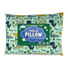 Dreamtown Kids Toddler Pillow Pillowcase, Hypoallergenic, USA Made, Soft