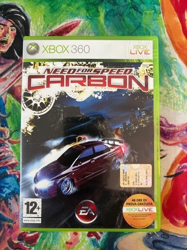 Need for speed carbon XBOX 360 Microsoft sehr gut komplett pal ita