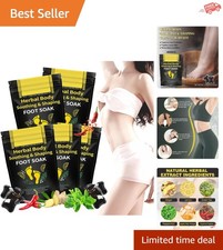 Detox  Shape with 25PCS Herbal Foot Soak Beads - Stress Relief and Comfort