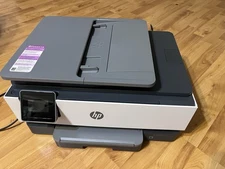 HP OfficeJet 8015e All-in-One Wireless Color Inkjet Printer Scanner Copier!