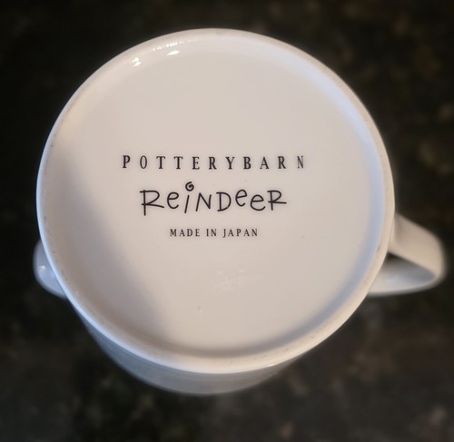 Pottery Barn Reindeer Collection Sugar & Creamer Set Retired - Picture 4 of 13