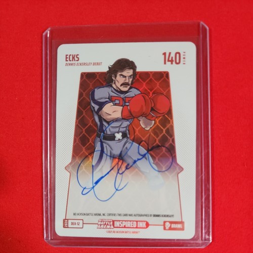 2025 Bo Jackson Battle Arena Ecks Dennis Eckersley Inspired Ink Auto Brawl