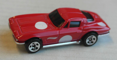 Hot Wheels 1964 Chevy Chevrolet Corvette Sting Ray rot Oldtimer HW Auto Car ´64