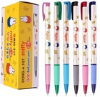 Dong-a Miffy Grip Oil Based Ink Ball Point Pen 0.38mm Excellent Writing (6 Color