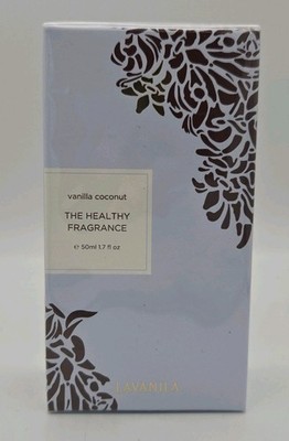 The Healthy Fragrance VANILLA COCONUT Eau De Parfum Perfume 1.7 oz LAVANILA NEW!