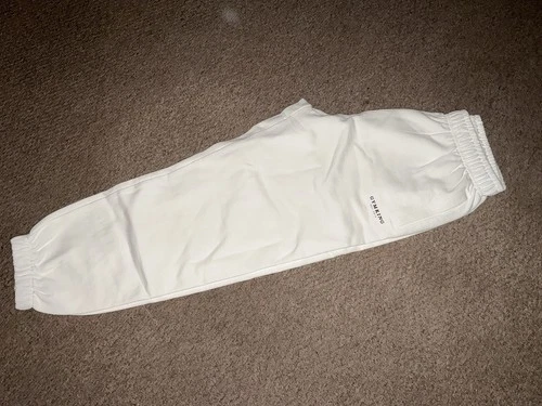 GYM KING LADIES WOMENS JOGGERS ESTABLISHED RELAXED FIT CREAM UK 16 BNWT