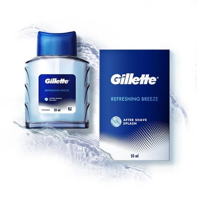 Gillette After Shave Splash Refreshing Breeze 50Ml