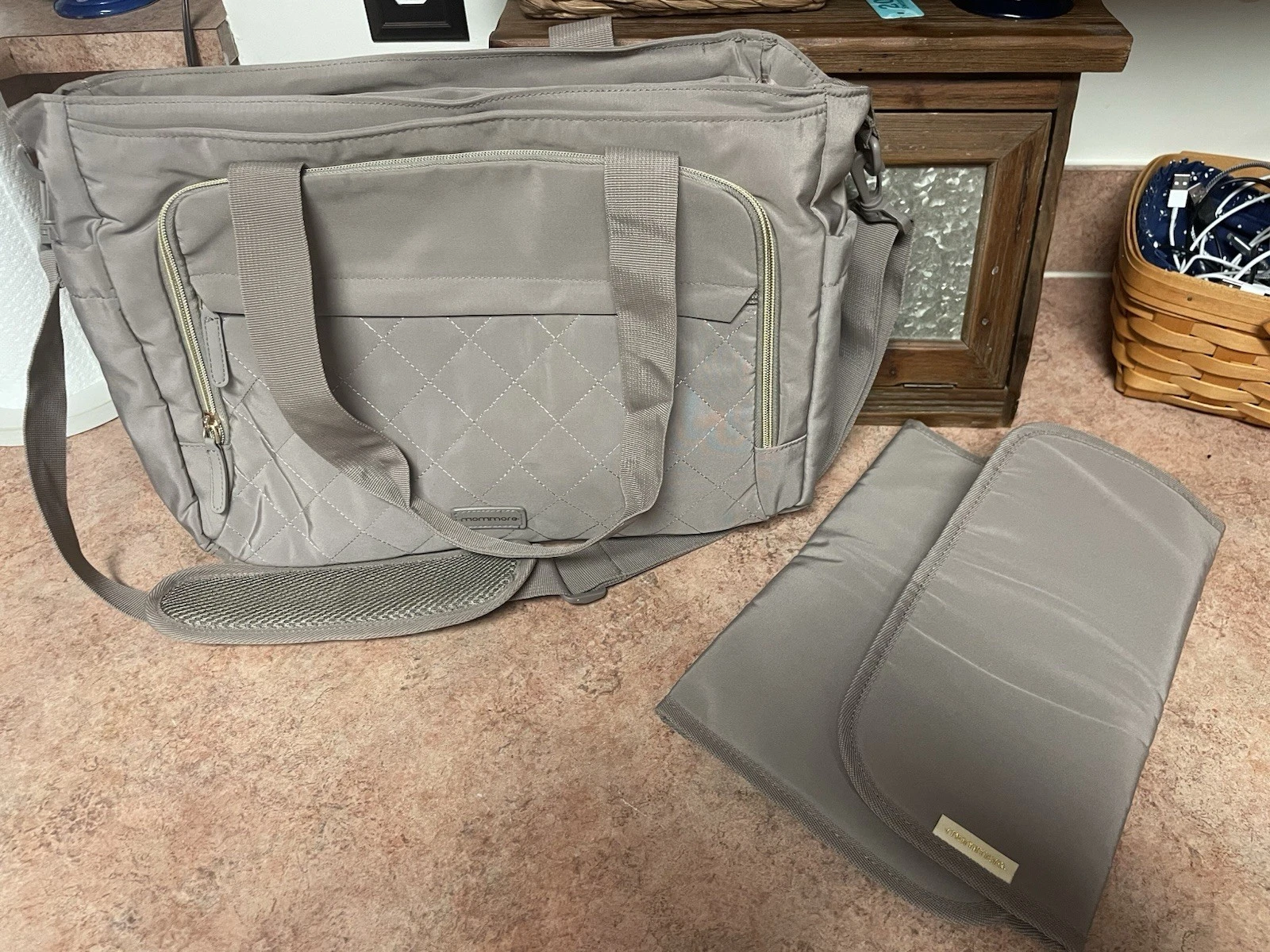 Mommore Diaper Bag with Changing Pad