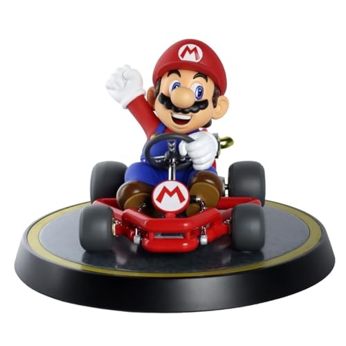 First 4 Figures Mario Kart Mario Standard Edition PVC Statue (19cm) - Image 5