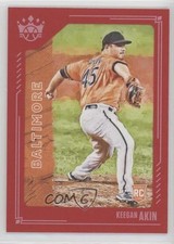 2021 Panini Diamond Kings Red Framed Keegan Akin #35 09ju