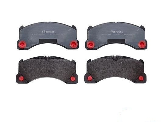 Brake Pads Set fits PORSCHE CAYENNE 3.0 Front 2011 on Brembo 7P0698151G Quality - Image 39