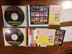 Sega Saturn VirtuFighter CG Portrait Controller Set of 10 Used, Working