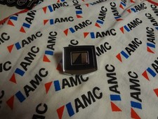 Nos Amc American Motors Concord Side Pillar Emblem Black Chrome Logo