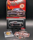 Hot Wheels 2019 - Custom Camaro (Black) w Button&Patch - Red Line Club Exclusive