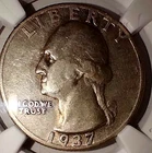 1937 Washington quarter NGC vf30