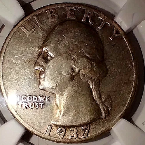 1937 Washington quarter NGC vf30